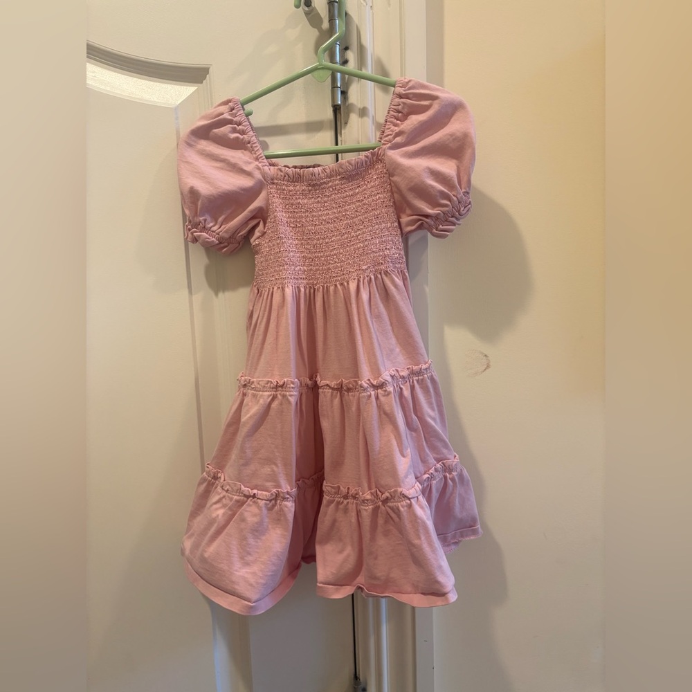 Ralph Lauren Pink Puff Sleeve Dress